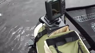 Best Transducer Mount for Float Tube Belly Boat Pontoon or Inflatable [upl. by Dlanor915]