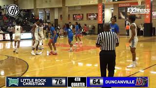 Red River Hoopfest Little Rock Christian vs Duncanville [upl. by Ellevart]