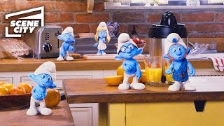 The Smurfs Smurfs Make Breakfast FAMILY MOVIE HD CLIP [upl. by Garek]