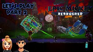 Epic Mickey Clock Tower Boss Fight  Part 2 [upl. by Rickert]