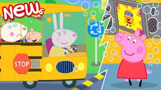 Peppa Pig Tales 🚌 The NEW School Bus 🫧 Peppa Pig Episodes [upl. by Rastus368]