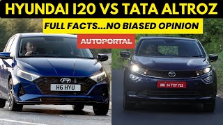 Hyundai i20 vs Tata Altroz  Which is the best premium hatchback [upl. by Medlin]