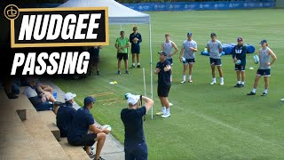 How To Pass On Field Micro Detail Passing Sessions rugbybricks Nudgee College ‪Coaches Forum 2023 [upl. by Ahtivak]