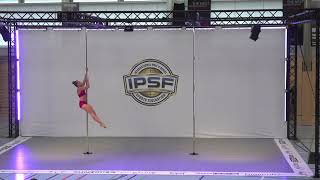 WPAC 2022 POLE SPORTS SENIOR 30 WOMEN Denisa chlustinová [upl. by Enneillij]