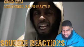 Sinko Ceej  Lightwork 20 Freestyle  Squeeze Reaction [upl. by Ardnahcal]