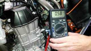 KTM Throttle Position Sensor TPS Adjustment Made Easy  Special Tool [upl. by Ednalrym]