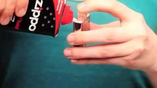 How to Refill a Zippo Lighter [upl. by Kerrill164]