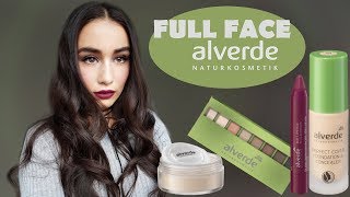 FULL FACE alverde Glam Make Up  Naturkosmetik im Test [upl. by Eelirem]