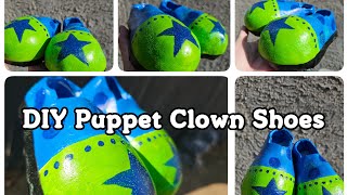 DIY Puppet Clown Shoes [upl. by Ajnos756]