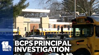 BCPS investigating principal after alleged racist comments [upl. by Greenwald]