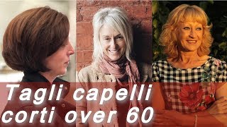 Tagli 💐 capelli corti over 60  nuovi tagli di capelli [upl. by Ayin]