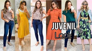 OUTFITS JUVENIL IDEAS sencillos ESTILOS LOOKS de MODA 2025 [upl. by Castra128]