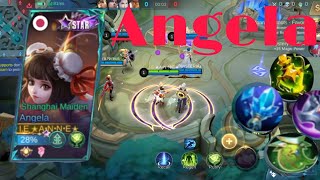 MLBB ANGELA vs Faramis Roamer  BUILD and Emblem  Rank Game Trio w WISTERIA amp MyraNireus mlbb [upl. by Carrick130]