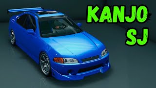 Civic Coupe in GTA 5 Online  Kanjo SJ Customization  The Criminal Enterprises DLC [upl. by Cello903]