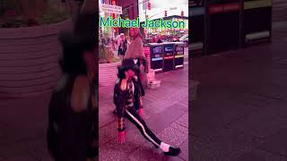 michaeljackson dance trending timessquare4k viralshort travel 4k plzsubscribe part02usa [upl. by Rosemari]