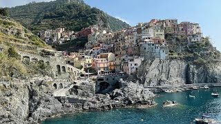 Visiting Manarola in Cinque Terre Italy [upl. by Aleet]