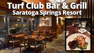 Turf Club Bar amp Grill Review Hidden Gem at Disneys Saratoga Springs Resort [upl. by Salokin]