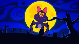 Witch and Her Cats Spooky Halloween Song for Kids [upl. by Bartram]