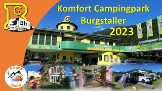 Komfort Campingpark Burgstaller 2023 in Kärnten am MILLSTÄTTER SEE [upl. by Alabaster13]