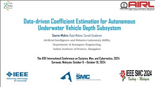 Datadriven Coefficient Estimation for Autonomous Underwater Vehicle Depth Subsystem [upl. by Anohr]