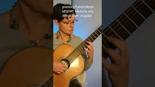 Rondo alla turca guitar Turkish March MOZART guitar [upl. by Sybilla319]