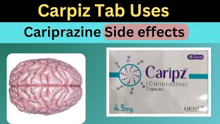 Caripz Cariprazine tab uses in Urduhindi schizophrenia mentalhealth [upl. by Pruter]