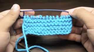 How to Knit Using a Stitch Holder [upl. by Walkling989]