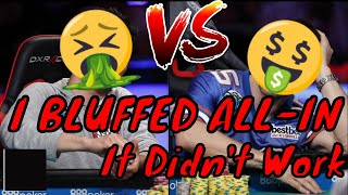 Bluffing AllIn Poker FAIL 2018 gambling vlog 21 [upl. by Lee]