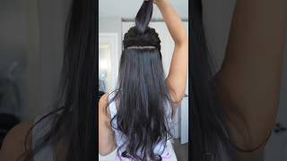 New ponytail hack 🥰 hairstyle newhack viralhacks shorts trendingonshorts trending amp Viral [upl. by Saks548]