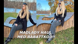 Madlady haul med rabattkod [upl. by Athalee]