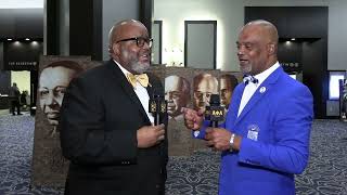 Phi Beta Sigma Fraternity Inc Frator Rufus Davidson at our 78th SWRC  Conversations with the Bear [upl. by Harbot]