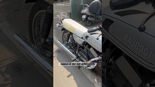 Yamaha RD 350 seat Modification yamahard350 trendingshorts pawarseatcovers [upl. by Naelopan185]