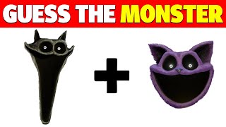 Guess The MONSTERS EMOJI  Poppy Playtime Chapter 3 amp Smiling Critters  Catnap Dogday [upl. by Abas]