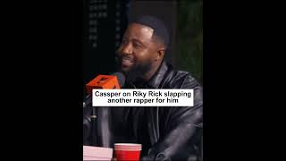 Cassper Nyovest on Riky Rick slapping another rapper [upl. by Unhsiv]