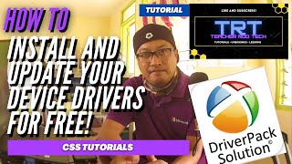 Driverpack Solution Offline Tutorial [upl. by Tj]