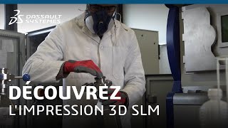 Découvrez la SLM aussi appelée fusion sur lit de poudre SLM avec 3DEXPERIENCE Make et Multistation [upl. by Auohp]