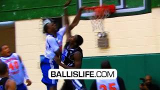 Shabazz Muhammad DESTROYS Defender 2 Poster Dunks  Adidas Super 64 [upl. by Wendel]