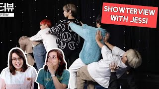 ATEEZ on Showterview with Jessi Reaction [upl. by Atnahsa]