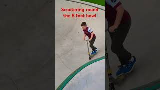 The 8 foot bowl scootering [upl. by Arlin821]