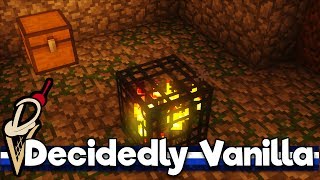 Minecraft Livestream ▫ Digging out a TRIPLE SPAWNER ▫ Decidedly Vanilla [upl. by Wenz]