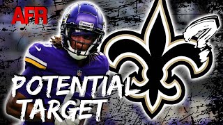 Could Saints Target Vikings Former First Round Pick  New Orleans Saints News [upl. by Sherl]