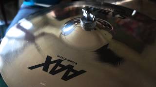 Sabian AAX Vault VCrash 18quot Brilliant Finish [upl. by Nibbor571]