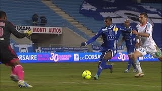 Goal Anthony MODESTE 82  SC Bastia  Olympique de Marseille 12  201213 [upl. by Wiltz]