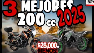 ¡MEJORES MOTOS DE 200cc2025 POR MENOS DE 25000 MXN😱REMATES 😉Antes de el Buen Fin [upl. by Aset322]