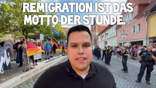 „Remigration ist das Motto der Stunde“ AfD Paderborn bei Thüringer Wahlkampf Heilbad Heiligenstadt [upl. by Tremaine]