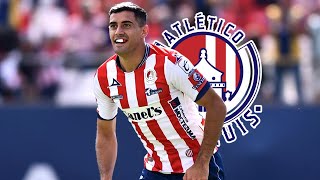 Los 31 Goles de German Berterame con Atlético San Luis [upl. by Nimajneb]