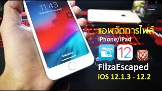 วิธีติดตั้งแอพ Filza ios 1213 122 จัดการไฟล์ iPhoneiPad ไม่ต้องใช้คอม ไม่ต้องเจลเบรค [upl. by Okir77]