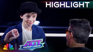 Cillian OConnors INSPIRING magic receives a STANDING OVATION  AGT Fantasy League 2024 [upl. by Araj466]