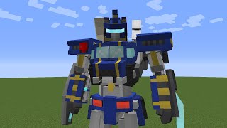 Transformers Revival  Gameplay Preview 1 Minecraft Mod [upl. by Ashely551]