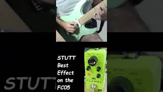 FLAMMA FC05 STUTTER DEMO 39 USD Budget Mini Pedal gear guitarpedals [upl. by Keely13]